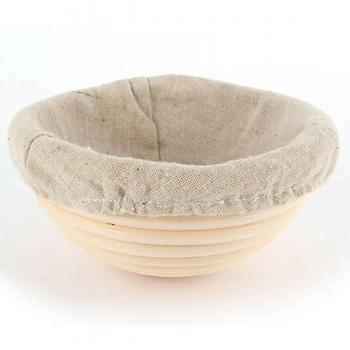Round Rattan Dough Rising Basket