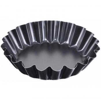 Moule à tartelettes 11 cm, ensemble de six, métal robuste
