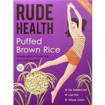 Rude Health Natural Puffed Brown Rice Cereal, 225g
