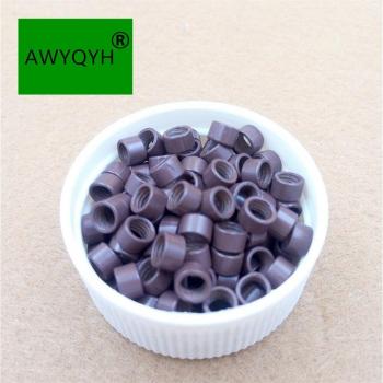 1000 Uds 4,5mm Extensiones de Cabello Microringe Color Marrón