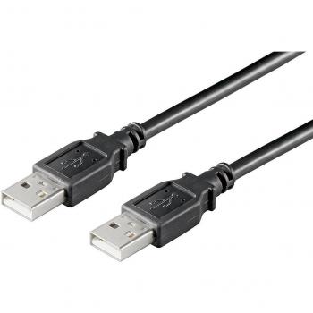 MicroConnect Cable USB 2.0 – 1,8 m – Noir