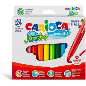 CARIOCA Jumbo 18 Kinderfilzstifte