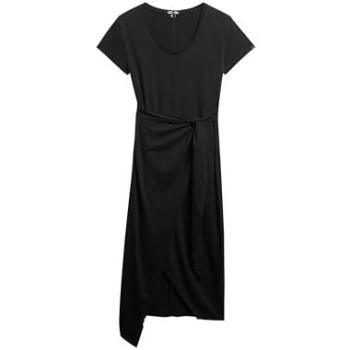 Abito da donna Superdry Slub Wrap Nero L