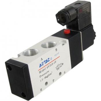 Válvula de Aire Solenoide 4V310-10 AC220V 4,8W 3/8PT 5 Vías