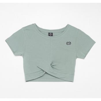 Silver Fit Future Maglietta Crop Verde per Bambina Taglia 12