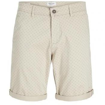 Pantalón corto Jack & Jones JPSTBOWIE Shorts SA Printer Mid 12230336 Beige