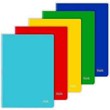 Quaderni Favorit A4 Monocolore con Rigature a Quadretti 5mm, Carta da 80g/Mq e con Copertina Morbida in Pacco da 10 Pe