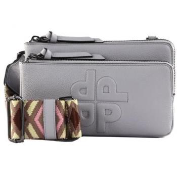 Picard PPPP Leather Crossbody Bag 20 cm Purple