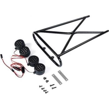 Ensemble support projecteur et cage corps GT pour voiture camion RC 1/5