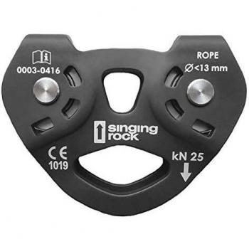 Singing Rock Tandem Pulley (Black, One Size, Unisex)