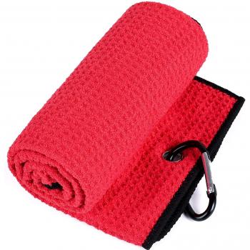 Tri-fold Golf Towel with Clip