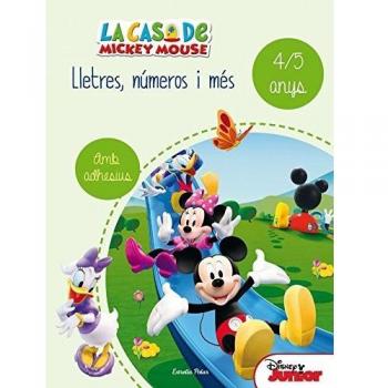 La casa de Mickey Mouse. Lletres, números i més 4/5: Quadern d'activitats d'estiu (Disney)