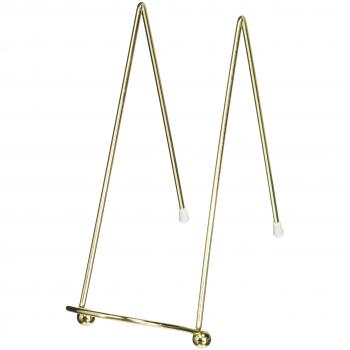 Darice 6 Inch Gold Metal Easel Stand