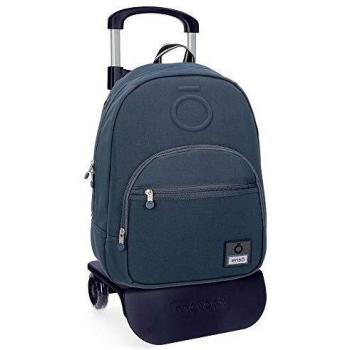 Mochila con carro Enso Basic 32x46x15cm Azul