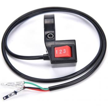 22mm 7/8in Electric 3 Speed Motorcycle Switch