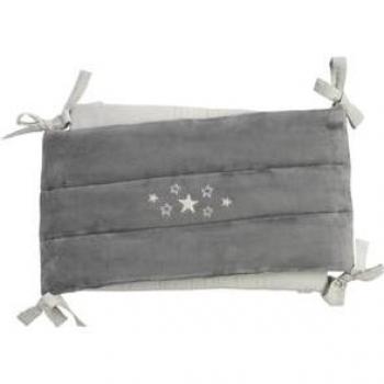 Confezione Be Be’s Nest Star Grigio 35x190 cm