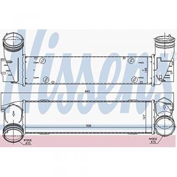 NISSENS 96595 Intercooler