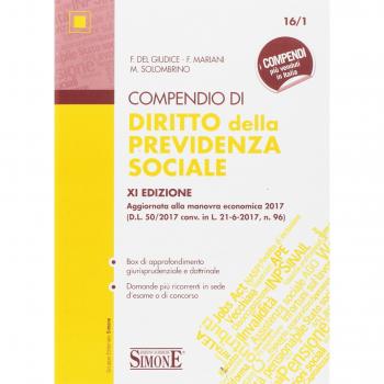 Compendio di diritto della previdenza sociale
