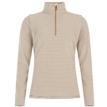 Sous-pull 1/4 zip femme Protest Brun