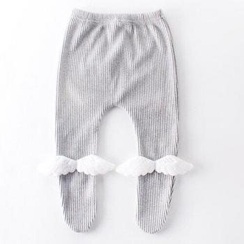 Leggings pour enfants en coton côtelé