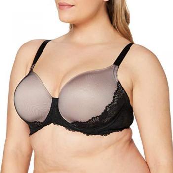 Triumph Women's Lace Padded Bra Black