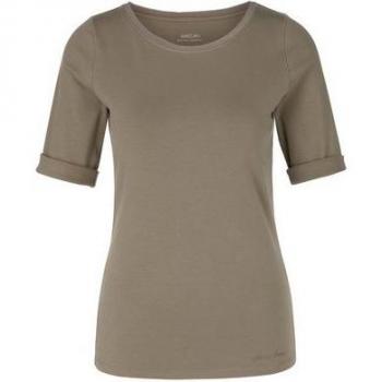 Marc Cain Gray Half Sleeve Top for Women 2XL