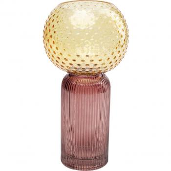 Vase KARE Marvelous Duo – Design Contemporain, 31 cm, Jaune et Rose