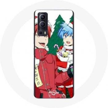 Coque Vivo Y72 Noël Karma et Nagisa Assassination Classroom