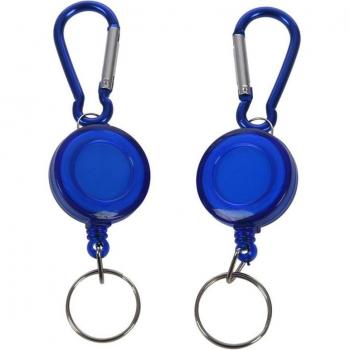 2 PCS Blue Recoil Badge Reel