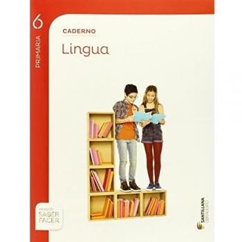 Caderno lingua 6 primaria saber facer (Tapa blanda).