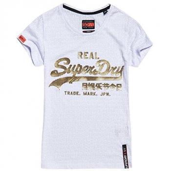 Camiseta de Tirantes Superdry, G10020RP, Talla X-Small, Blanco