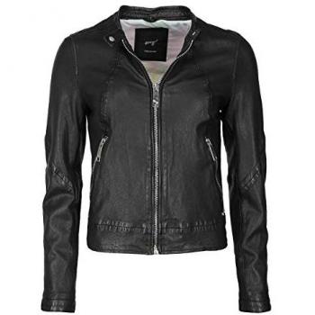 Lederjacke MAZE 420-20-04 Gr. S, schwarz, Damen