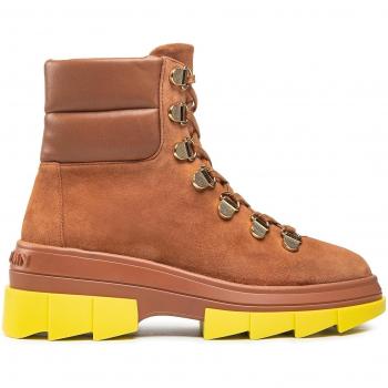 Noho Hiker Bootie SC739 Marrone di Stuart Weitzman