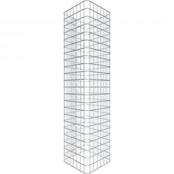 Coluna de Gabião 42 cm x 42 cm com Malha 5x5