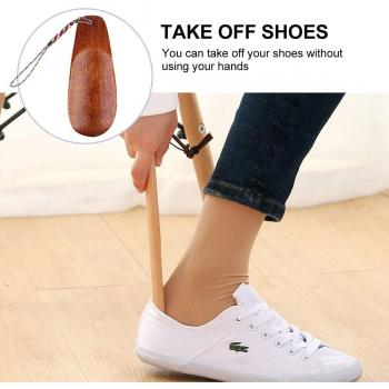 2 Pcs Brown Flexible Shoe Lifters
