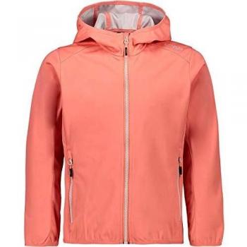 Hoodie Softshell Fille avec Capuche Fixée Rose