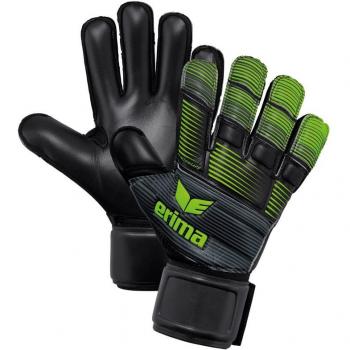 SKINATOR Hardground GK-Handschuhe – Schwarz/Gecko-Grün 4,5