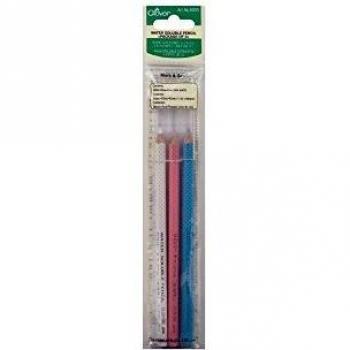 Clover Watercolor Pencil Set (White/Blue/Pink)