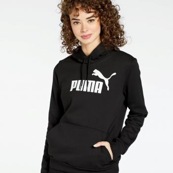 Sudadera Negra Puma Essential Logo M