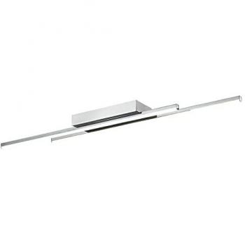 Modern Polished Chrome LED Ceiling Light for Kitchens