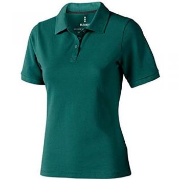 Polo ELEVATE à manches courtes Calgary Femme Vert forêt