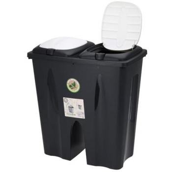 Mülltrenner Abfalleimer 2x25L