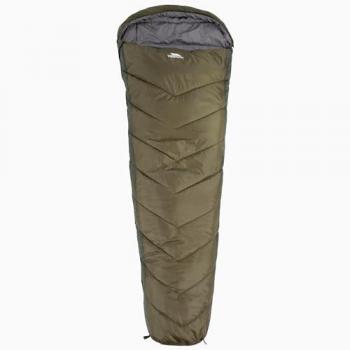 Trespass Doze 3‑Season Unisex Sleeping Bag – Chive Edition, One Size