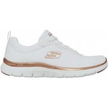 Skechers Flex Appeal 4.0 blancas para mujer