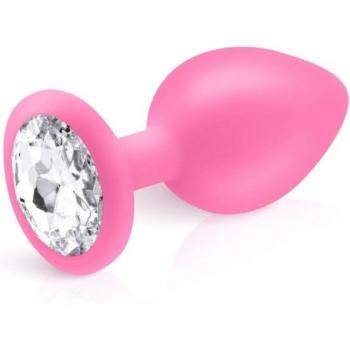 Plug Anale Gioiello in Silicone Cloud Rosa L