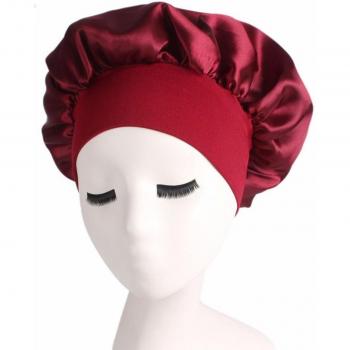 Gorro de Noche de Seda para el Cuidado Capilar