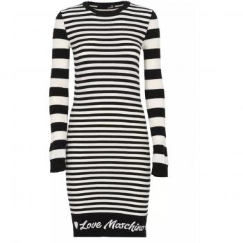 Love Moschino Black Polyamide Dress