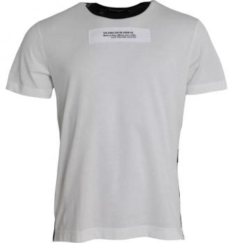 Dolce & Gabbana Black White Camouflage Round Neck T-Shirt Size XS