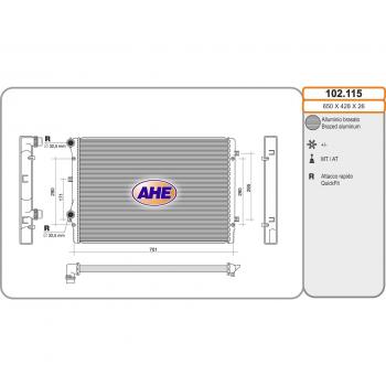 Radiateur AHE 102.115