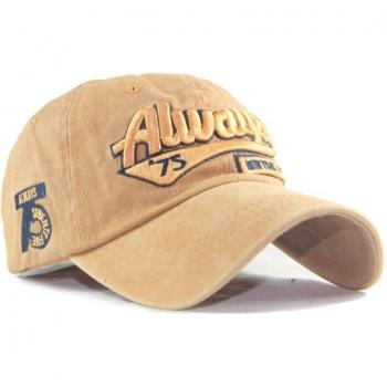 Fitted Cotton Baseball Cap